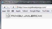 iOS 9.2.1 Pangu Jailbreak Tool 2016 Downloaden voor Windows en Mac-versie