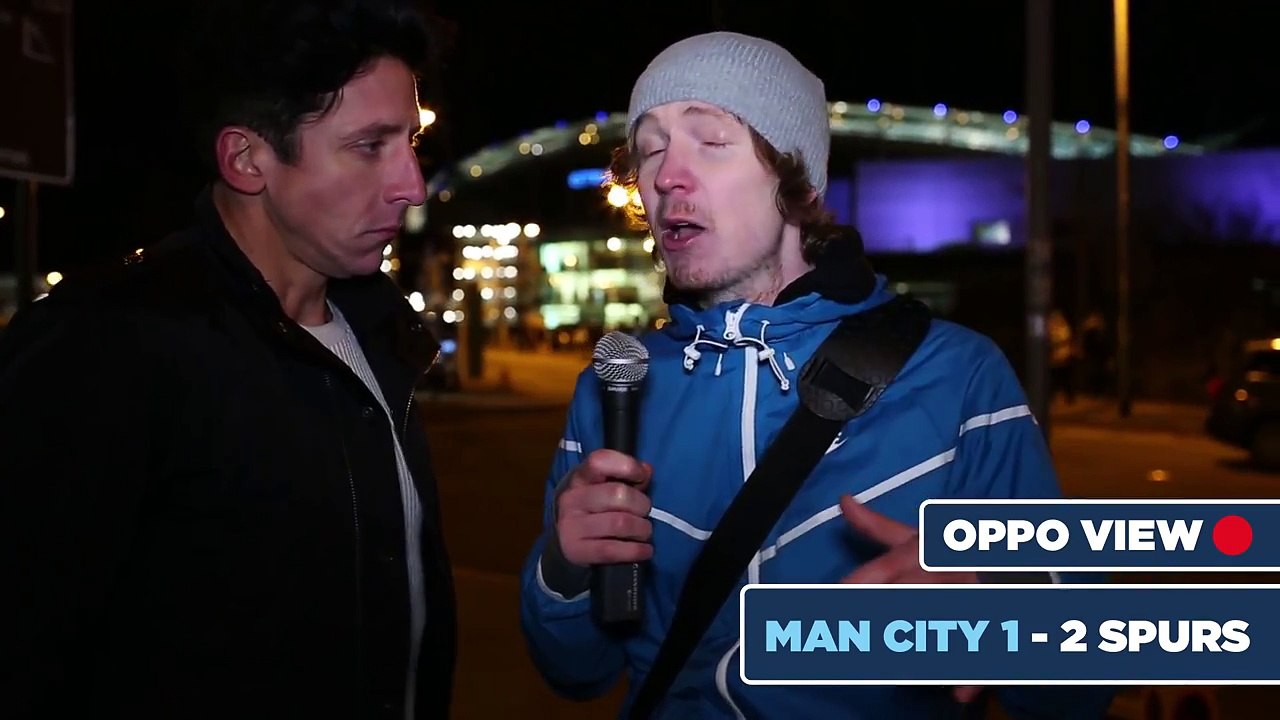 Manchester City 1-2 Tottenham Hotspur | Gutted! | Fan Cam With Blue Moon Rising
