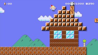 Super Mario Maker - Nisekois Chitoge Kirisaki Costume Trailer