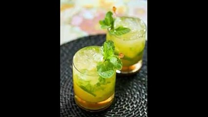 Алкогольный коктейль мохито апельсиновый