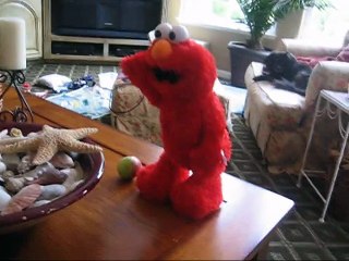 Defective TMX Elmo Takes a Plunge
