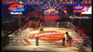 Khmer Boxing, phal sophorn Vs. Thai, Seatv Boxing, 19 February 2016