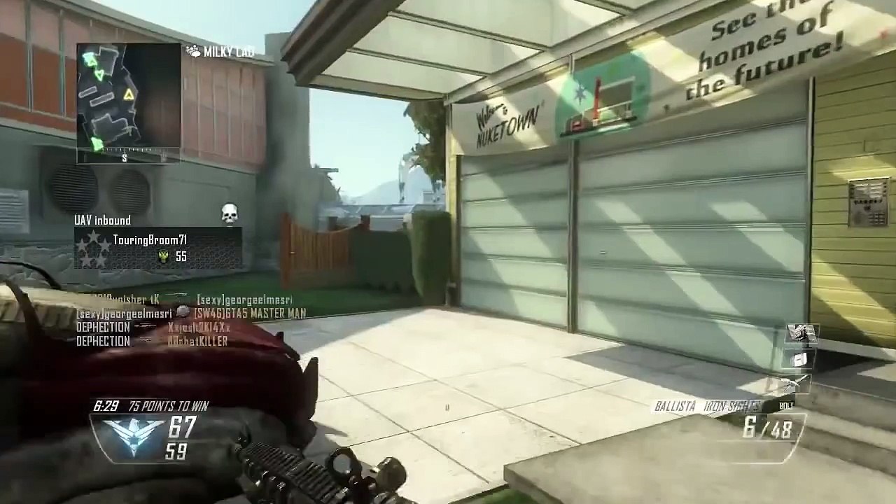 Black Ops 2 | Triple HEADSHOT Through Smoke!