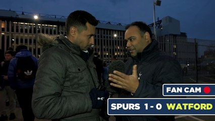 WE COULD BE CHAMPIONS! | TOTTENHAM HOTSPUR 1 - 0 WATFORD | FAN CAM