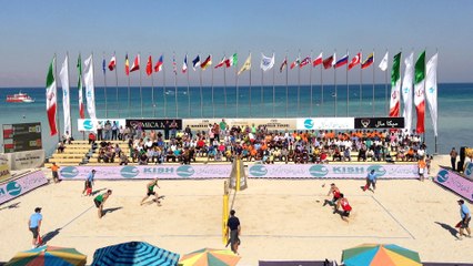11 POL vs POL 1-2 Kadziola/szalankiewicz vs Kantor/Losiac 19-21 , 21-15, 11-15