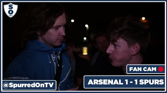 Dembele Was Outstanding | Arsenal 1-1 Tottenham Hotspur Fancam | Spurred On