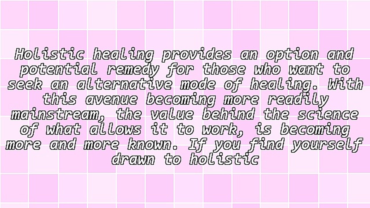 Holistic Healing As A Solution