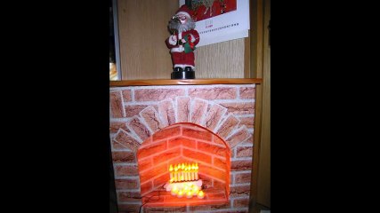 Камин из картона