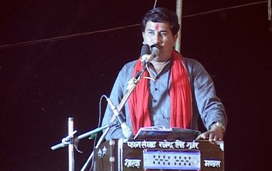 बुन्देलखंडी राई / बालाजी महोत्सव / अभी दिखी बहुत दिन में चंदा / राजेंद्र सिंह गुर्जर