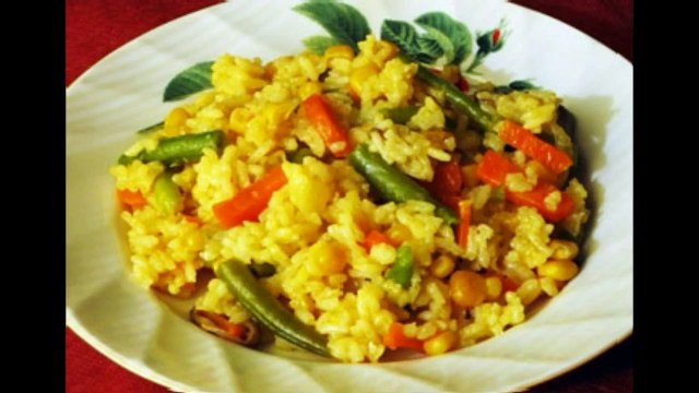 Диетический гарнир из замороженных овощей