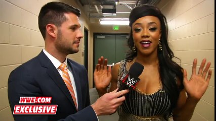 Alicia Fox reveals her new hairdo׃ Raw Fallout, November 2, 2015