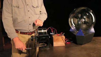 Gray Matter: Powering a Plasma Ball With a Regenerative Braking System
