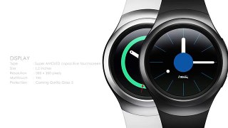 Samsung Gear S2 First Look _ 512MB RAM MSM8x26 _ 300mAh Li-Ion Battery