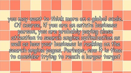 Improving Your Ranking by Translating Your Content