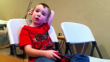 5 year old kid freaks out over COD  Black Ops!!!