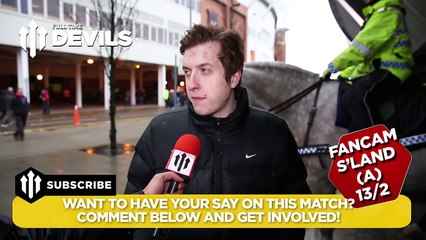 Take Europa Seriously! | Sunderland 2-1 Manchester United | FANCAM