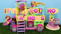 FASHEMS Littlest Pet Shop Surprise Eggs Huge FashEms Haul Frozen Kids Barbie Park Playground