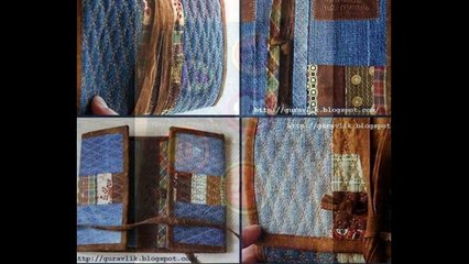 Кошелёк из старых джинсов