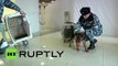 Russian puppy Dobrynya takes flight to Paris to replace dog killed in anti-terror raid