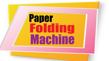 Paper folding machine Printing Press