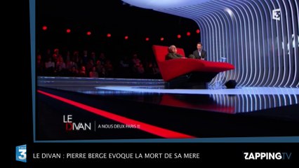 Le Divan : Pierre Bergé évoque la mort de sa mère, malaise sur le plateau