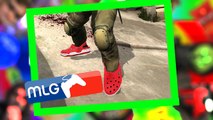 CS:GO WALL HACKER OR GAMING SHOES (OVERWATCH FUNNY MOMENTS)
