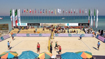 4 POL vs POL 1-2 Kadziola/szalankiewicz vs Kantor/Losiac 19-21 , 21-15, 11-15
