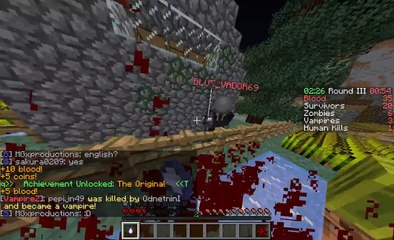 Minecraft VampireZ - 1 Una partidilla de 10 mins en hipixel