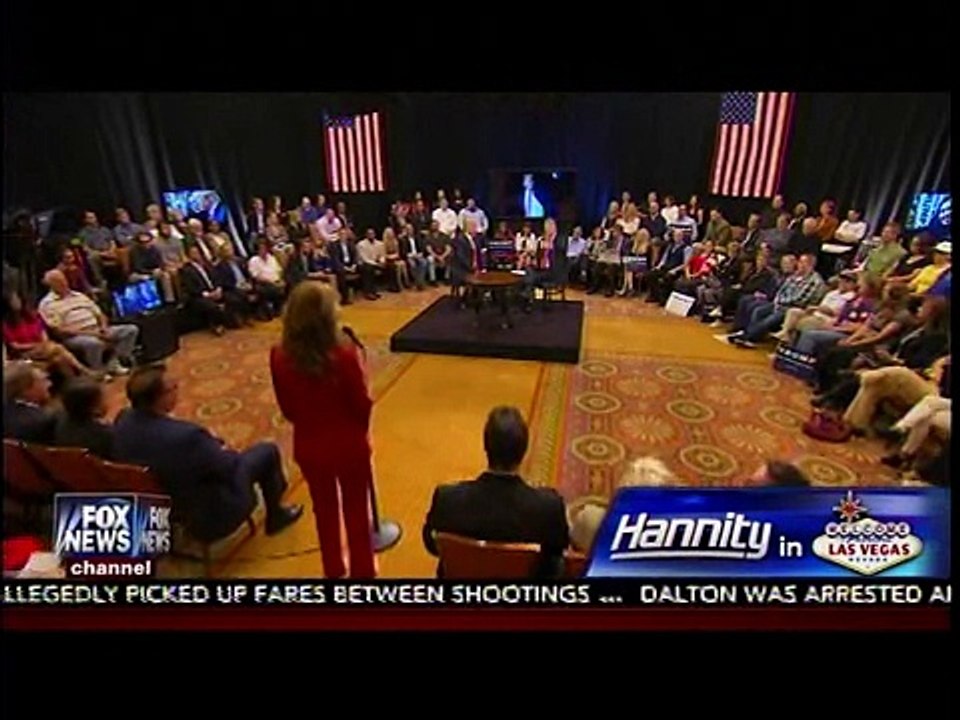 Donald Trump On Hillary Clinton & Federal Land In Caesar Palace Las Vegas With Hannity