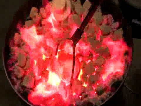 Making Glass on a Grill