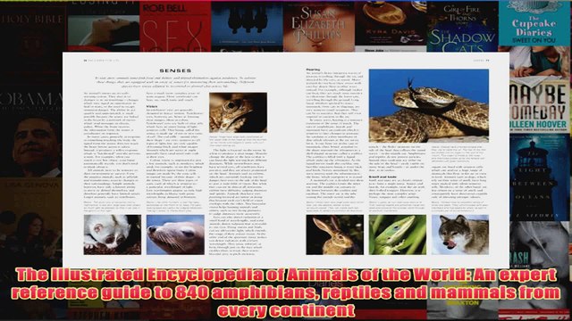 Download PDF The Illustrated Encyclopedia of Animals of the World An expert reference guide to 840 FULL FREE