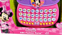 Minnie Mou[-s-e-] Alphabet Fashion Pur[-s-e-] ABC Games Learn to Count