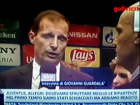 Allegri non potevamo triturare il Bayern - Juventus 2-2 Bayern - Champions League