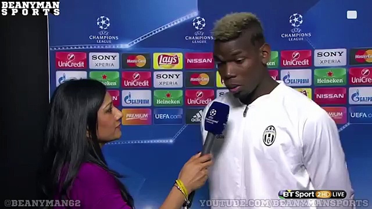 Juventus 2-2 Bayern Munich - Paul Pogba Post Match Interview