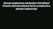 Read Systems Engineering and Analysis (5th Edition) (Prentice Hall International Series in