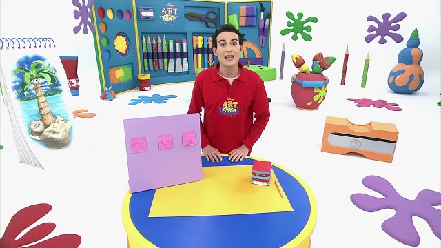 Disney Junior - Art Attack : Distributeur de feuilles - En Français