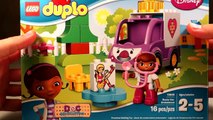 DISNEY LEGO DUPLO Doc McStuffins Rosie the Ambulance 10605 - Unboxing and Playing!