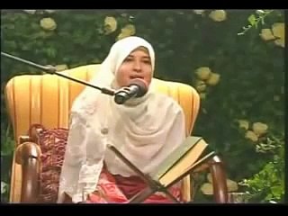 Muslim Girl reciting Surah Al-Fajr with beautiful Voice HD Video