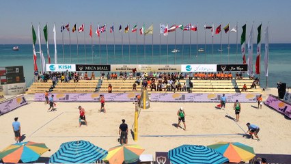 2 POL vs POL 1-2 Kadziola/szalankiewicz vs Kantor/Losiac 19-21 , 21-15, 11-15