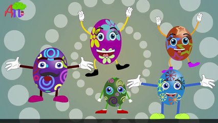 Семья пальчиков пасхальных яиц | Easter Eggs Finger Family in Russian