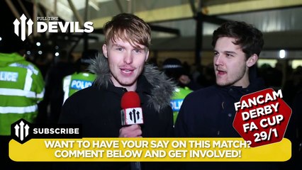 Varela Had A Stormer! | Derby County 1-3 Manchester United | FANCAM