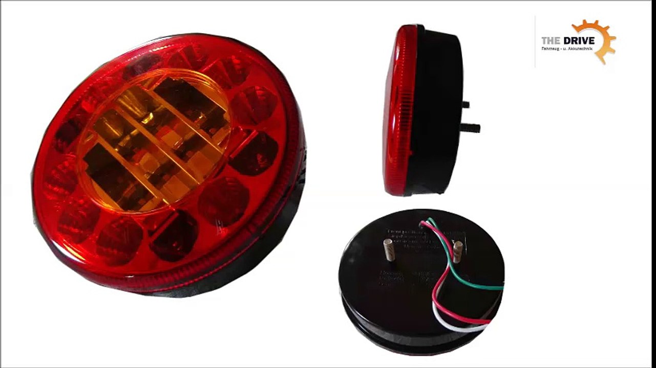 Led rückleuchten rund