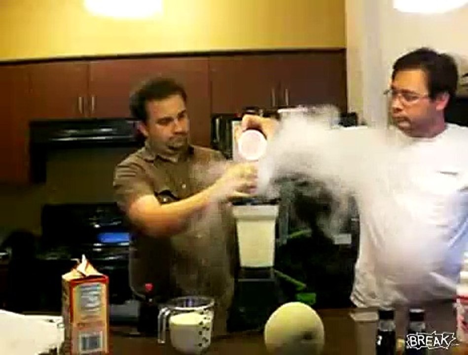 Ice cream explosion