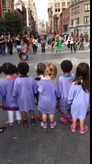 Just a typical pre-school field trip in NYC