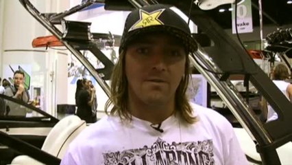 Chad Sharpe at Surf Expo - Malibu Boats