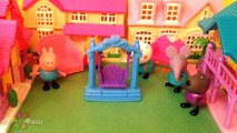 PEPPA PIG Toys Playground Playset Swing Episode with Friends PEPPA PIG VIDEO PARODY by KIDS TV WORLD