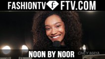 Noon by Noor Hairstyle at New York Fashion Week 16-17 | FTV.com