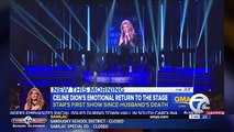 Celine Dion's Emotional Return To The Stage (GMA)