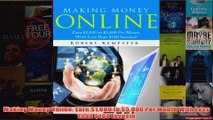 Download PDF  Making Money Online Earn 1000 to 5000 Per Month With Less Than 100 Investe FULL FREE