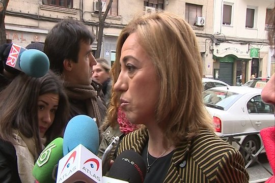 Chacón dice que el PSOE trabajará para sumar